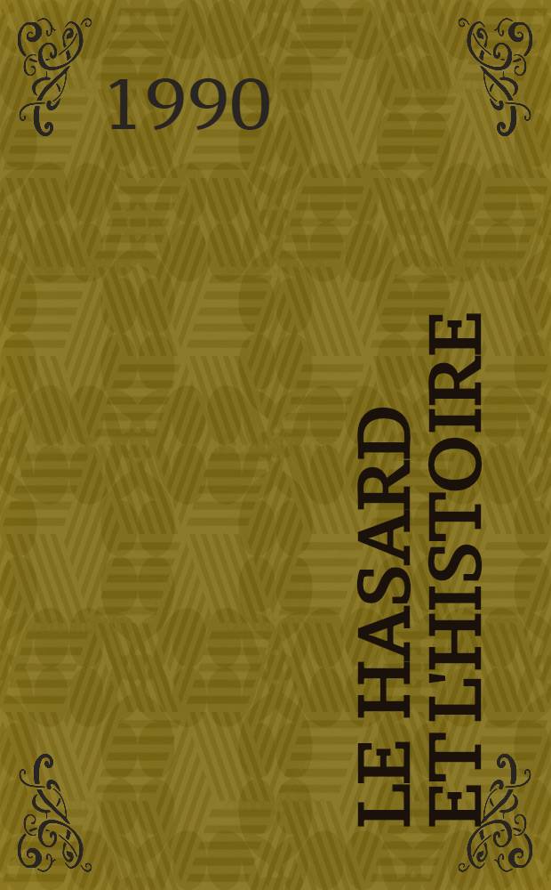 Le hasard et l'histoire : Entretiens avec Belaid Abdesselam. T. 2