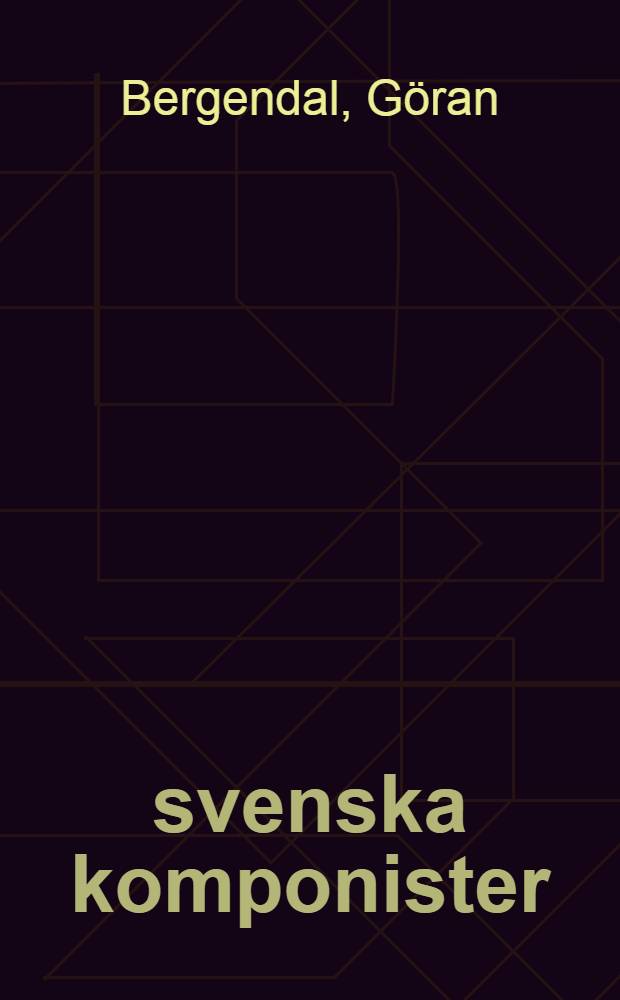 33 svenska komponister