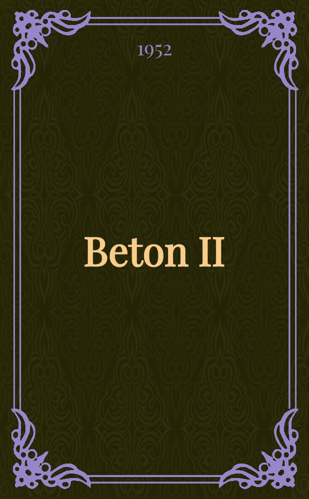 Beton II