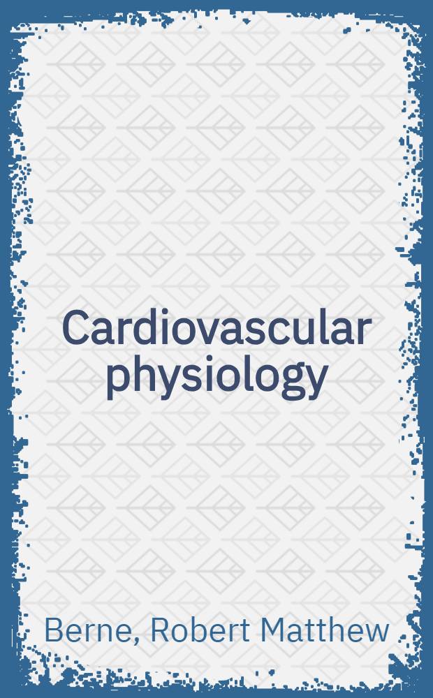 Cardiovascular physiology