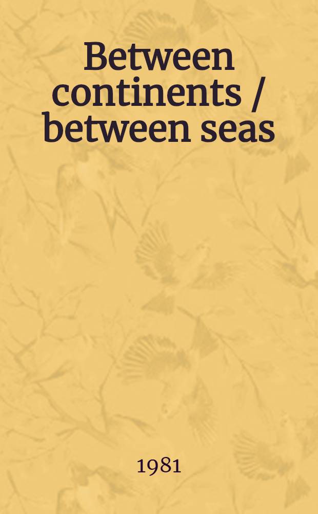Between continents / between seas : Precolumbian art of Costa Rica : A catalogue of the Exhib., Nat. gallery of art, Washington, Dec. 20, 1981 through May 2, 1982 etc.