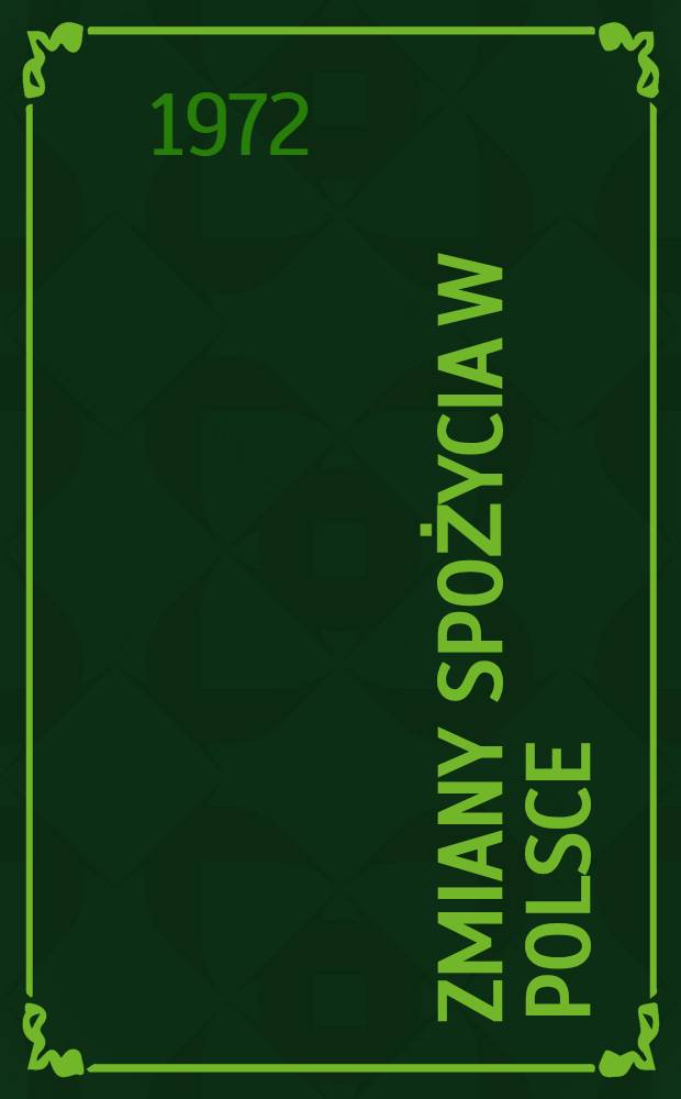 Zmiany spożycia w Polsce