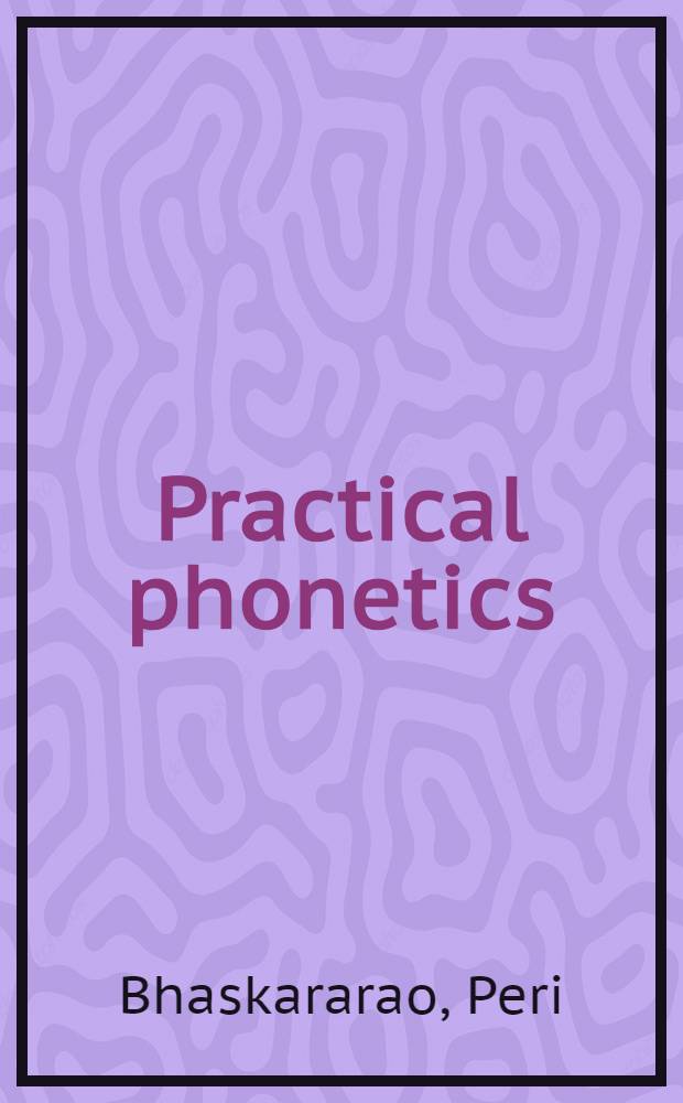 Practical phonetics