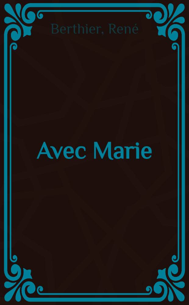 Avec Marie