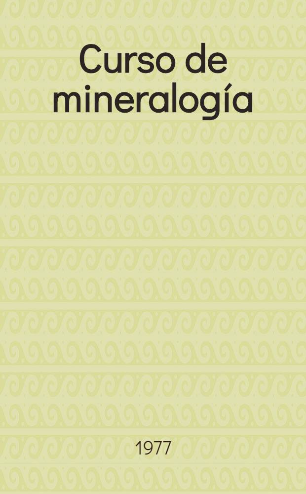 Curso de mineralogía