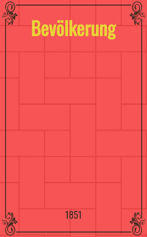 Bevölkerung