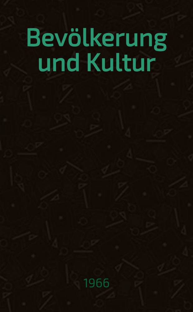 Bevölkerung und Kultur : Volks- und Berufszählung vom 6. Juni 1961. H. 10 : Bevölkerung nach Lebensunterhalt und Beteiligung am Erwerbsleben