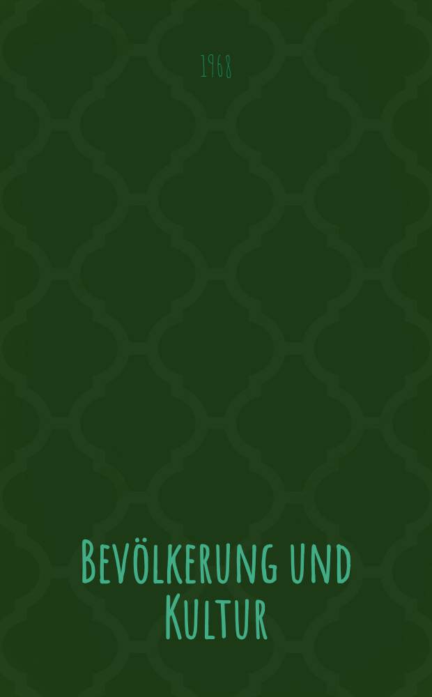 Bevölkerung und Kultur : Volks- und Berufszählung vom 6. Juni 1961. H. 16 : Demographische und wirtschaftliche Struktur der Haushalte und Familien