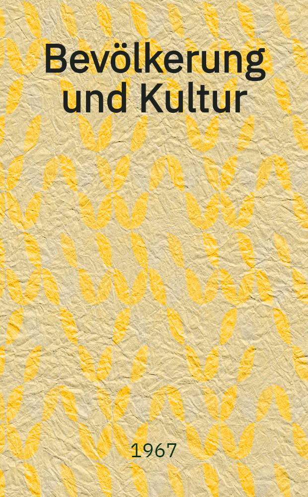 Bevölkerung und Kultur : Volks- und Berufszählung vom 6. Juni 1961. H. 20 : Religionszugehörigkeit in Familien