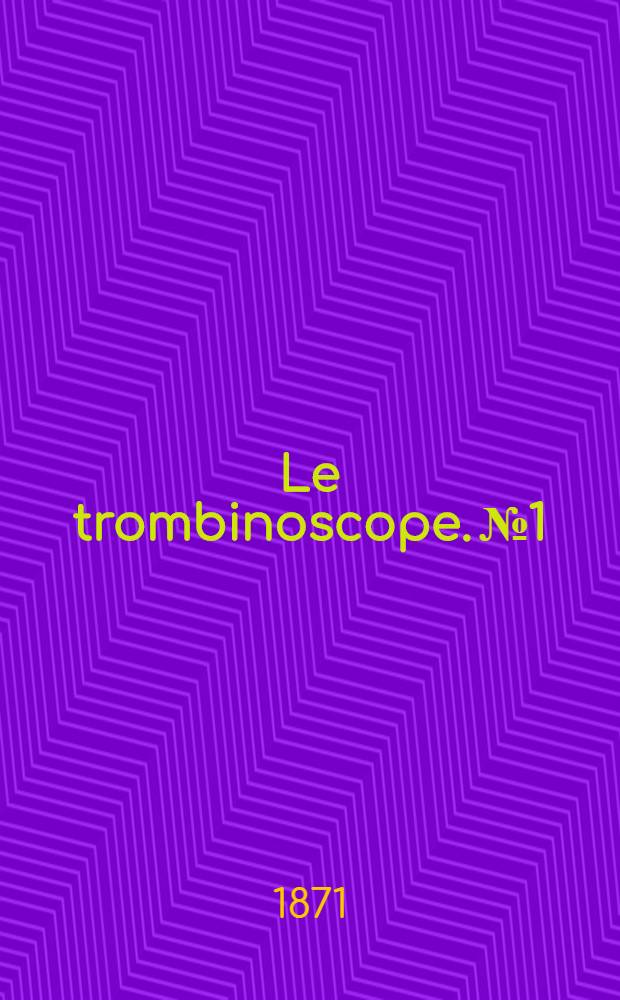 Le trombinoscope. № 1 : Eugénie, E.-Marie de Montijo, ex-impératrice des français