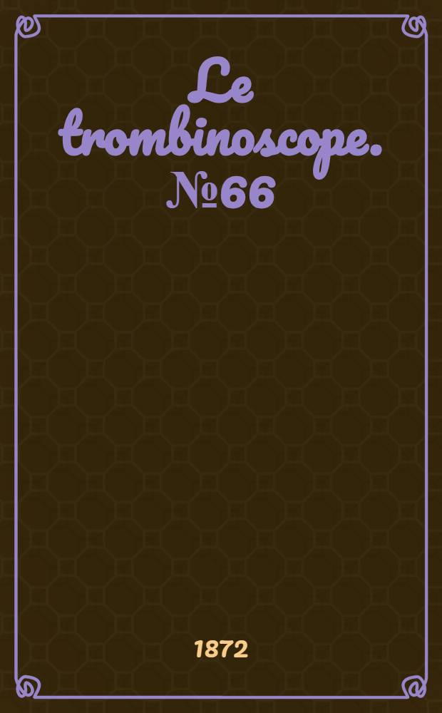 Le trombinoscope. № 66 : Victoria, Alexandrine