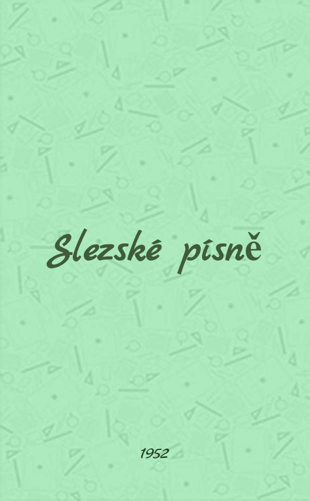 Slezské písně