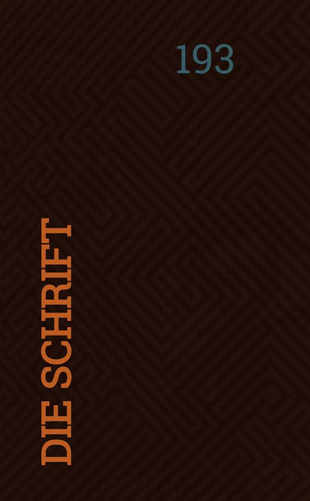 Die Schrift