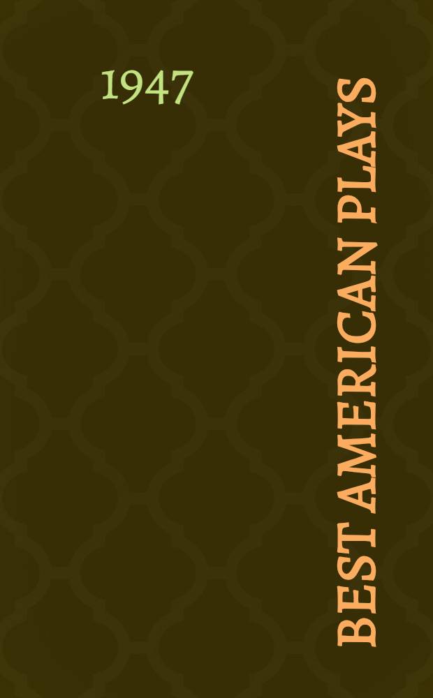 Best American plays
