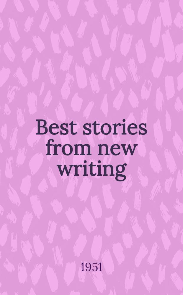 Best stories from new writing