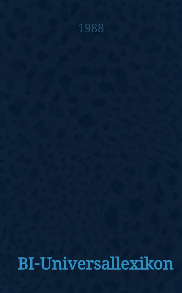 BI-Universallexikon : A - Z