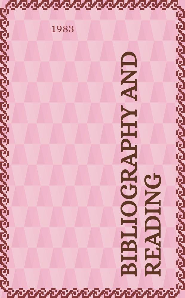 Bibliography and reading : A Fesfschrift in honour of Ronald Staveley