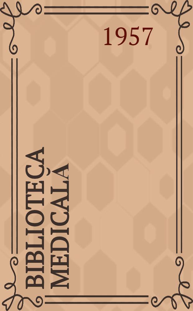 Biblioteca medicală