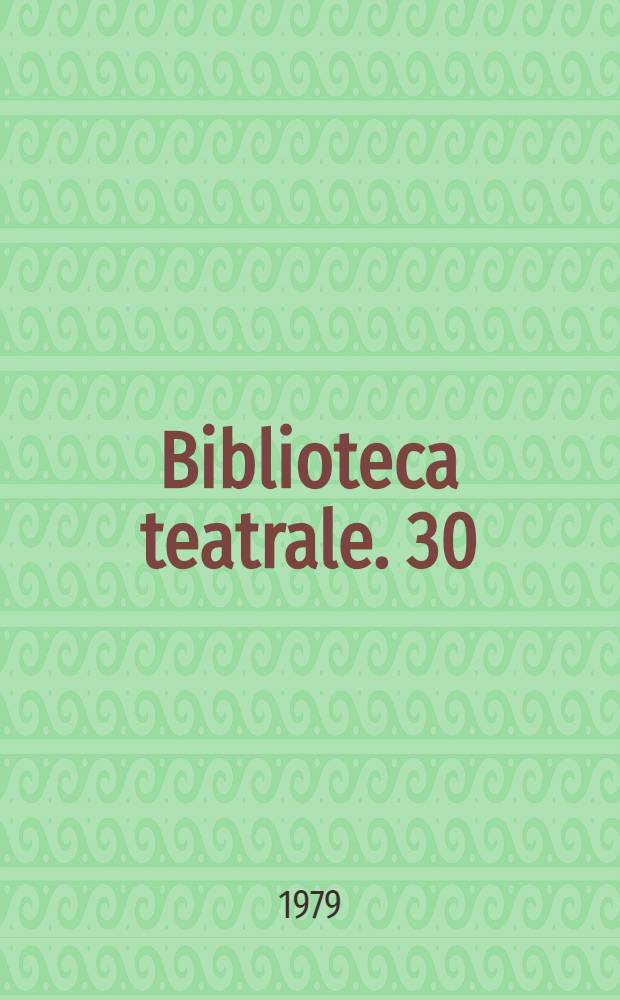 Biblioteca teatrale. 30 : Teatro russo contemporaneo