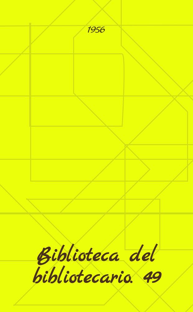 Biblioteca del bibliotecario. 49 : Diccionario biografico cubano