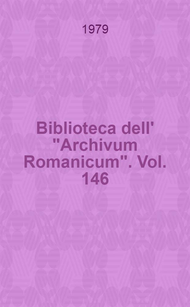 Biblioteca dell' "Archivum Romanicum". Vol. 146 : Il Luogo dell'amore