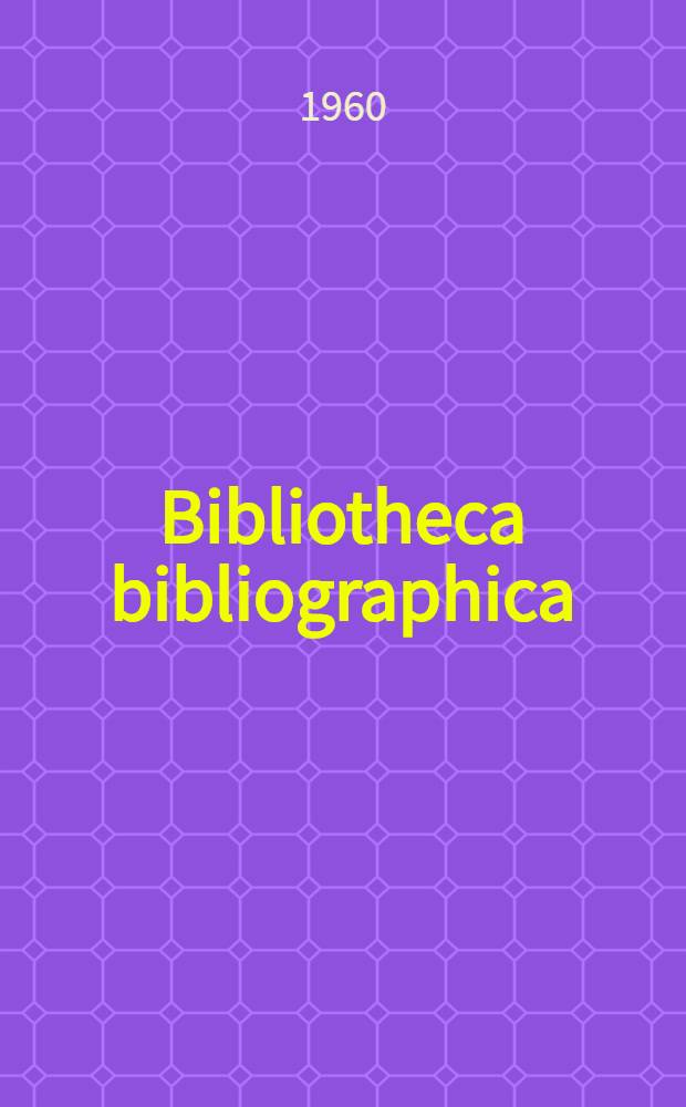 Bibliotheca bibliographica : Sammlung bibliographischer Handbücher. Bd. 5 : Bibliographie der deutschen Drucke des XVI. Jahrhunderts