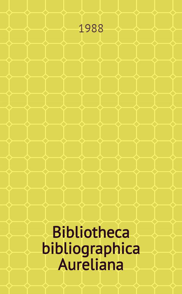 Bibliotheca bibliographica Aureliana : Répertoire bibliographique des livres imprimés en France au XVII-e siècle