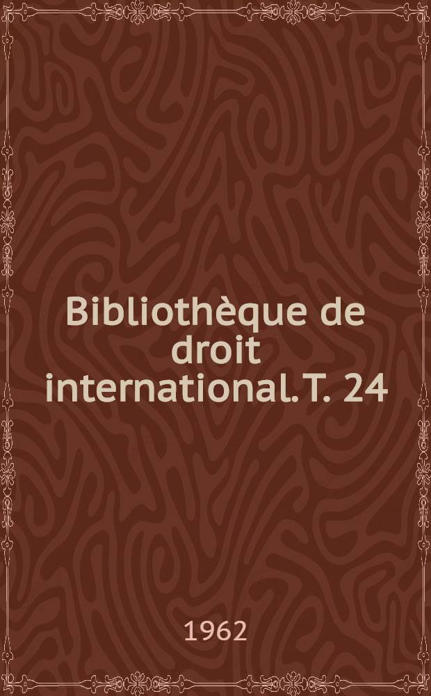 Bibliothèque de droit international. T. 24 : La neutralité suisse à l'heure européenne