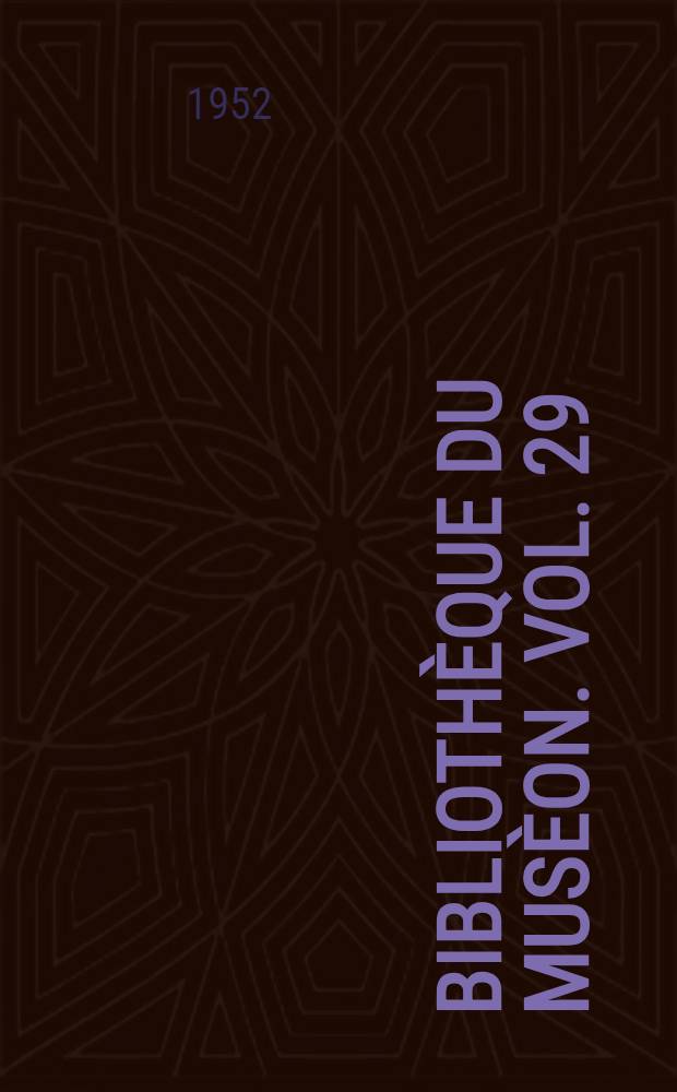 Bibliothèque du Musèon. Vol. 29 : Le pélasgique