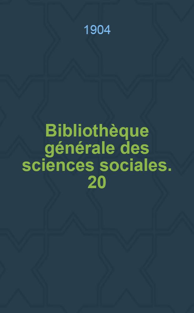 Bibliothèque générale des sciences sociales. [20] : L'induvidualisme anarchiste: Max Stirner