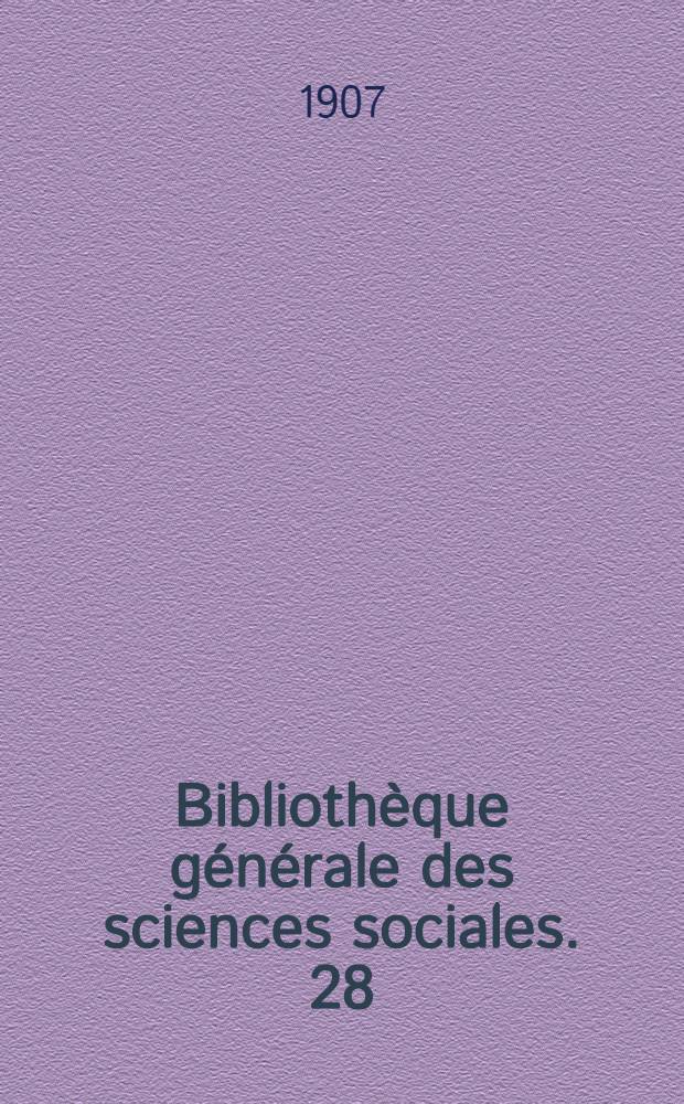 Bibliothèque générale des sciences sociales. [28] : Le surpeuplement et les habitations à bon marché