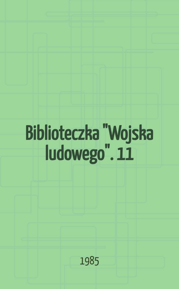 Biblioteczka "Wojska ludowego". 11 : Pluralism