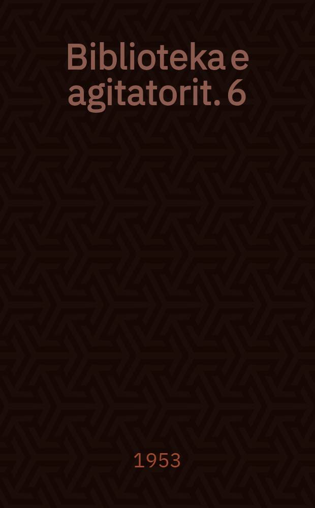 Biblioteka e agitatorit. 6 : Pjes&euml;marja e fshatar&euml;ve n&euml; problemet e pushtetit