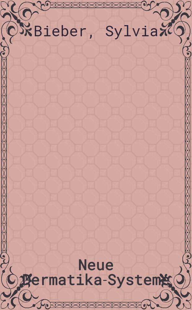 Neue Dermatika-Systeme : Unters. zu Hautverträglichkeit, Irritationswirkung u. Allergenpotential : Inaug.-Diss