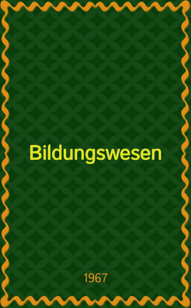 Bildungswesen