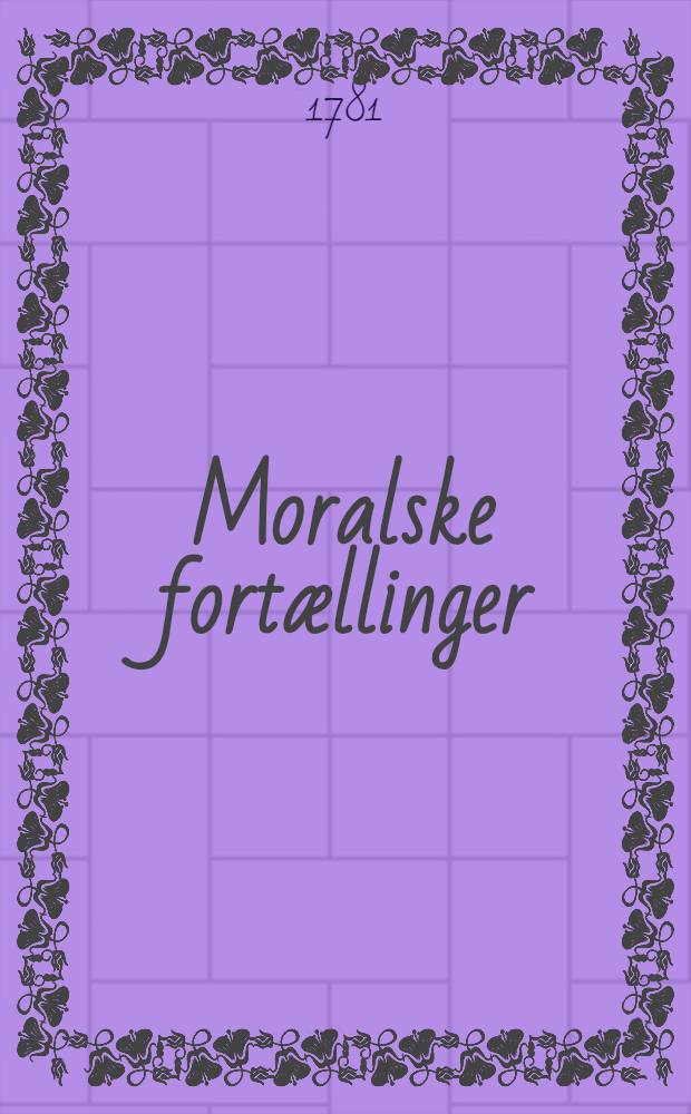 Moralske fortællinger