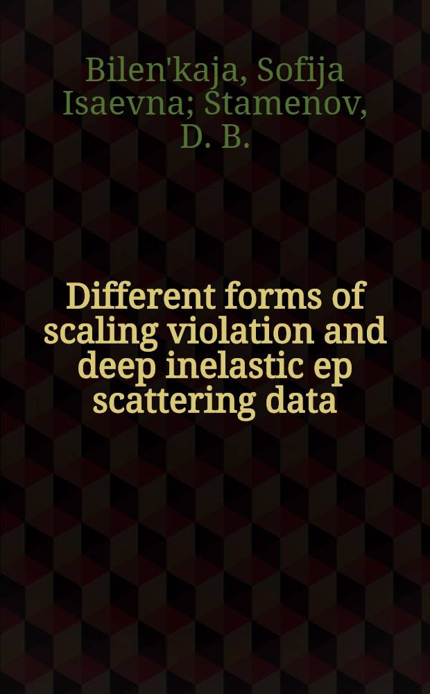 Different forms of scaling violation and deep inelastic ep scattering data