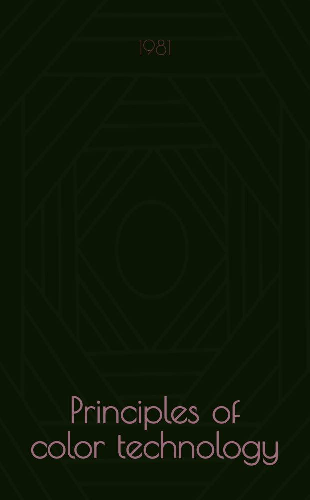 Principles of color technology