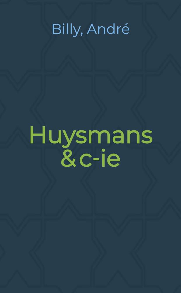 Huysmans & c-ie