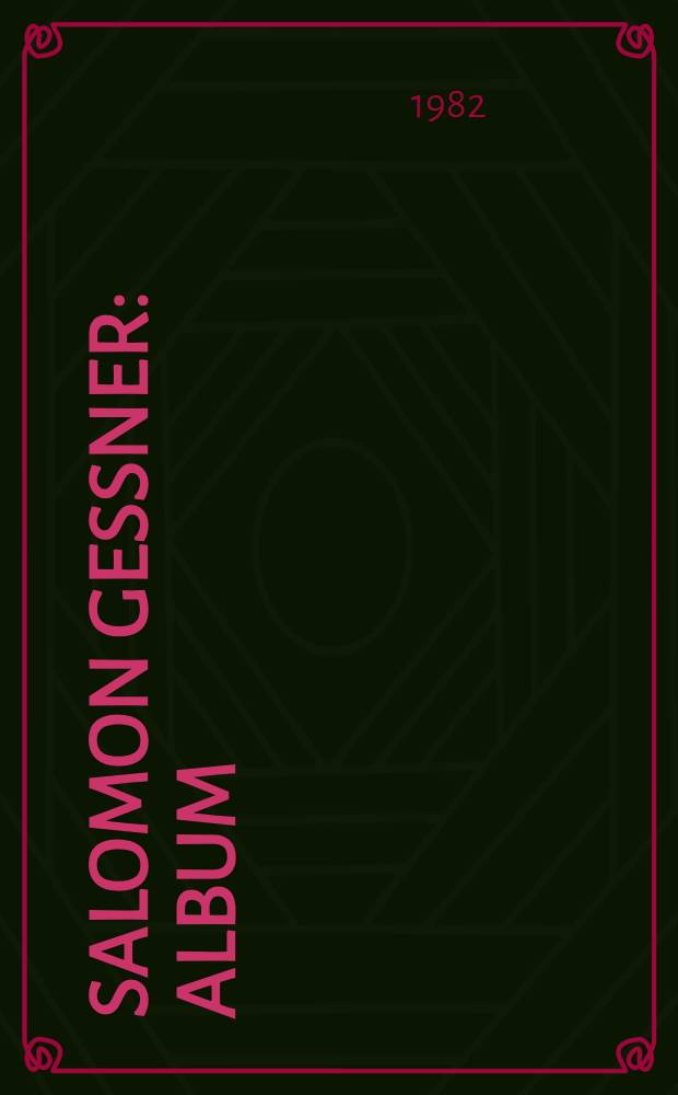 Salomon Gessner : Album