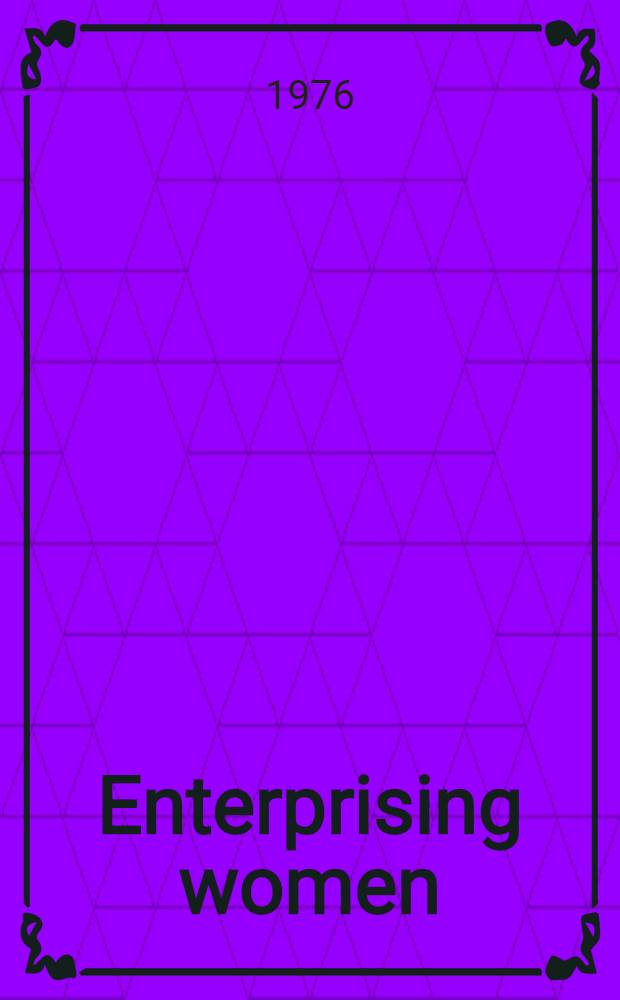 Enterprising women