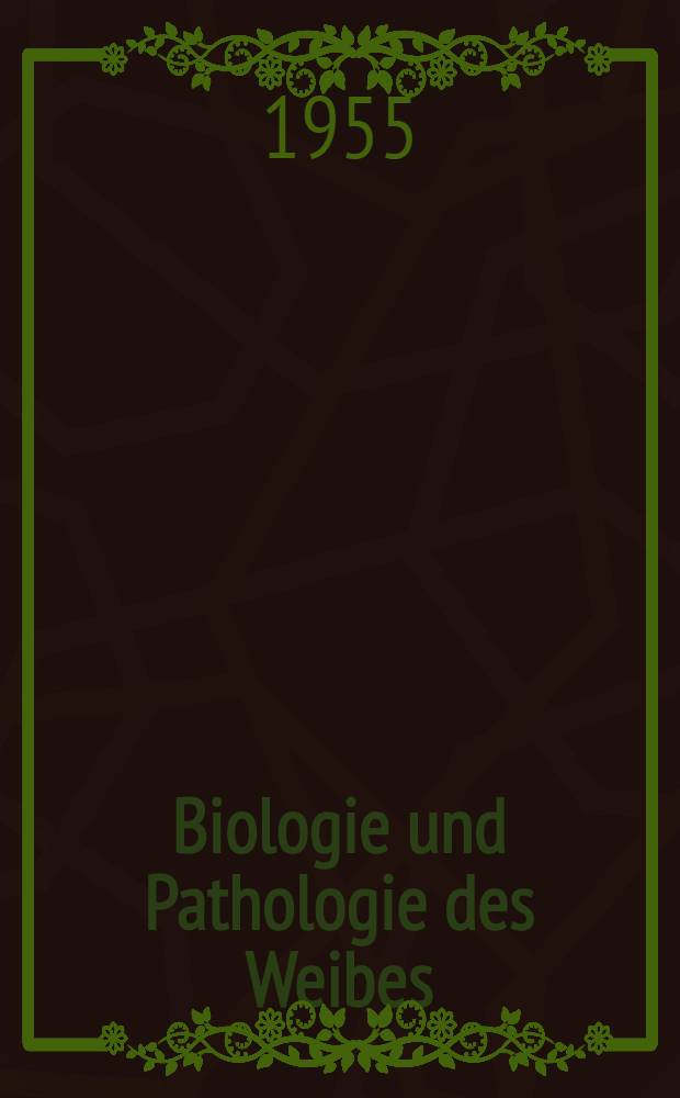 Biologie und Pathologie des Weibes : Ein Handbuch der Frauenheilkunde und der Geburtshilfe. Bd. 10 : Geburtshilfe