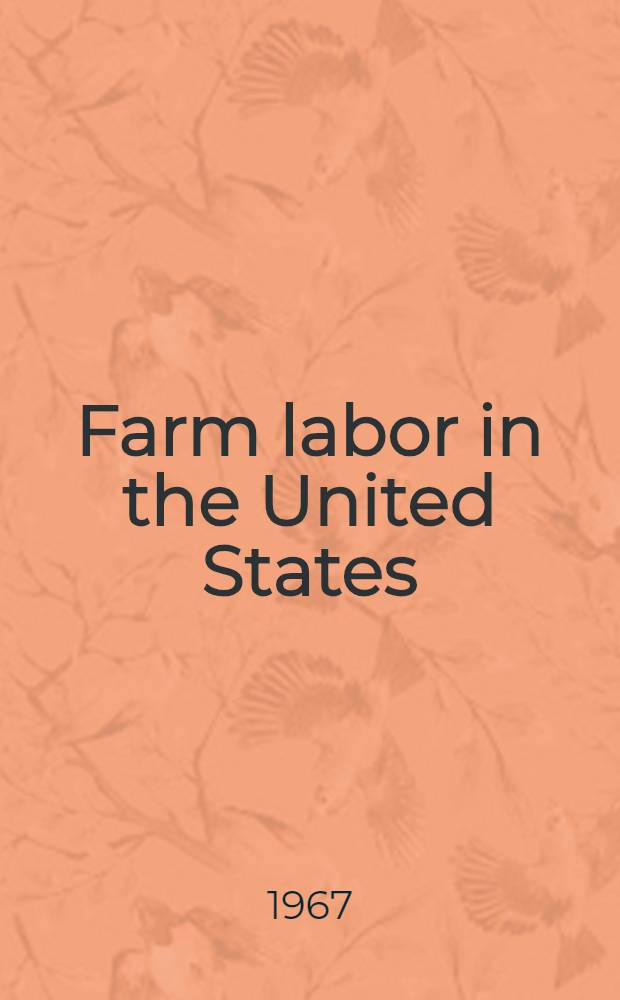Farm labor in the United States