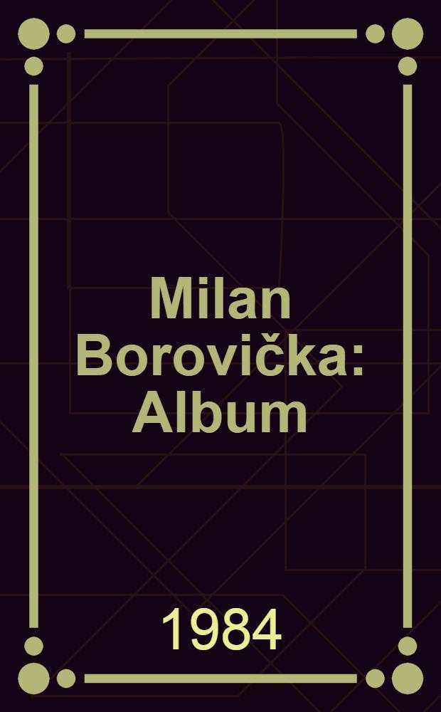 Milan Borovička : Album