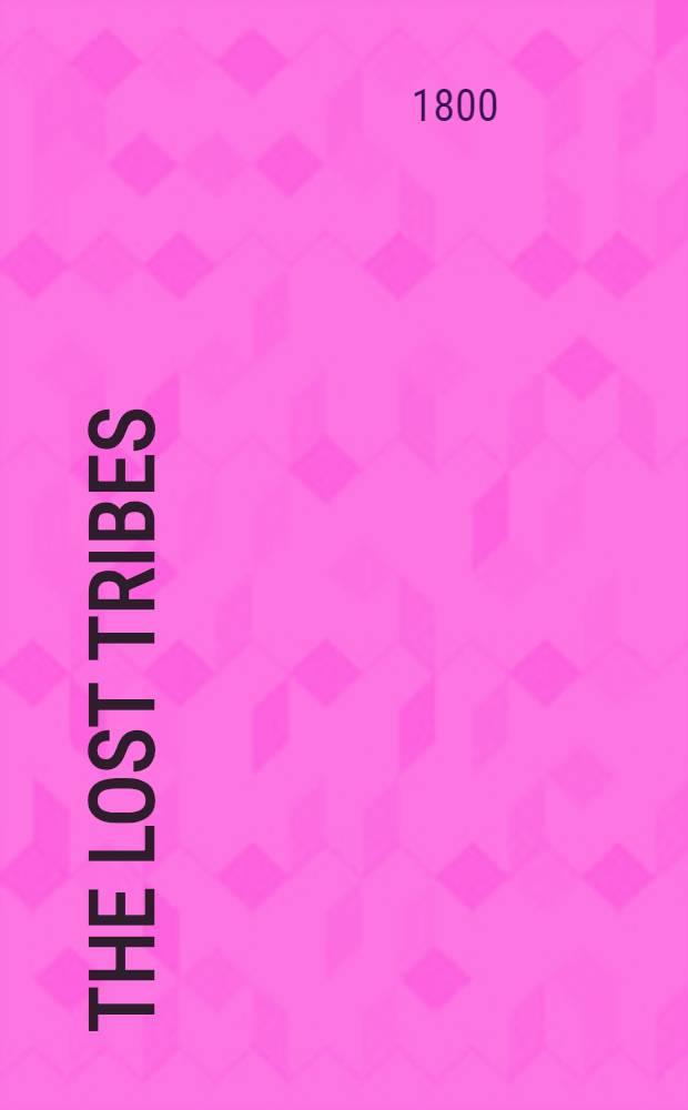 The lost tribes