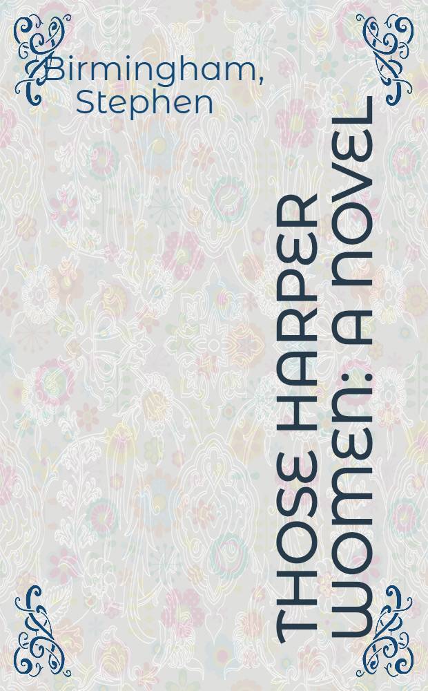 Those Harper women : A novel