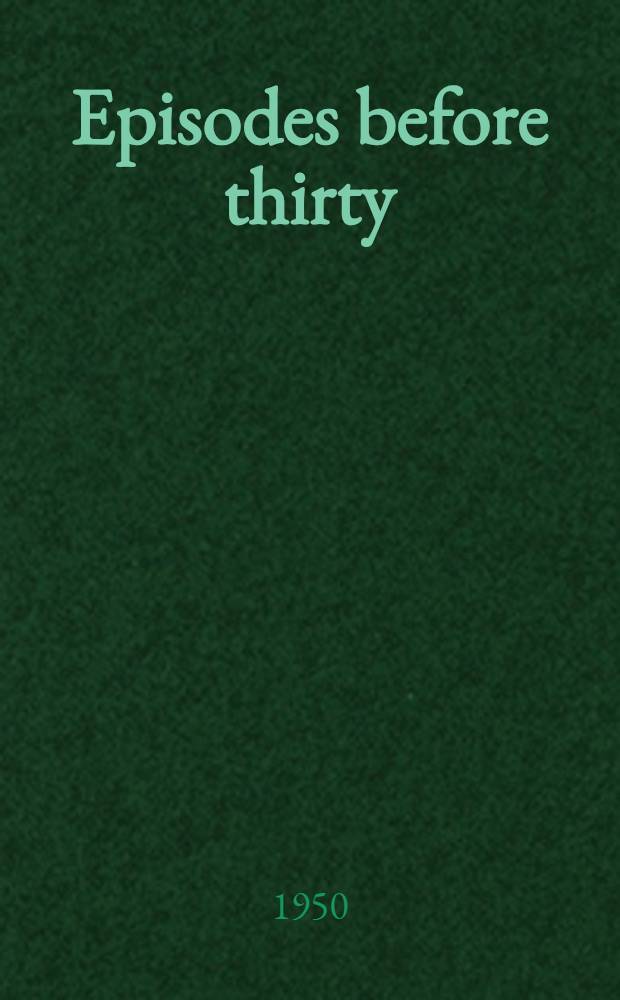 Episodes before thirty