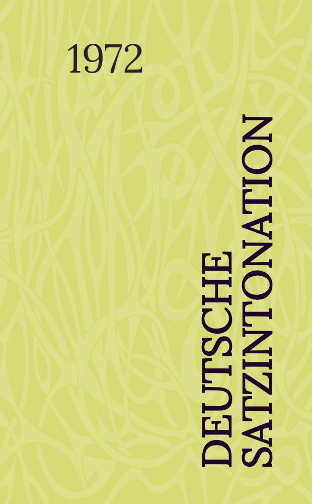 Deutsche Satzintonation