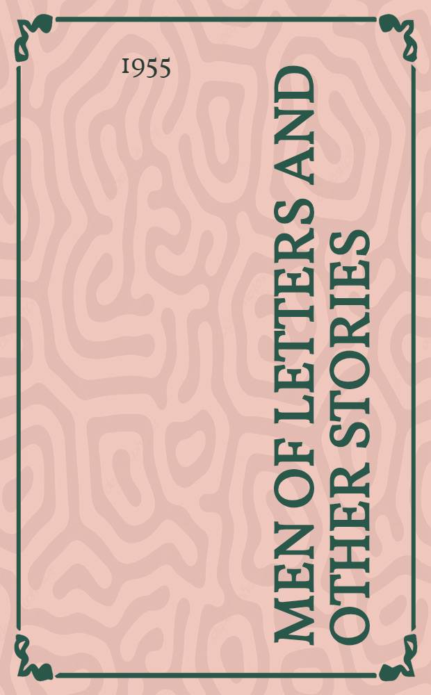 Men of letters and other stories