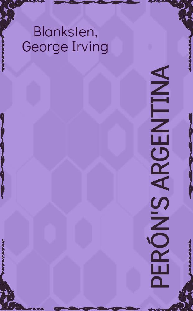 Perón's Argentina